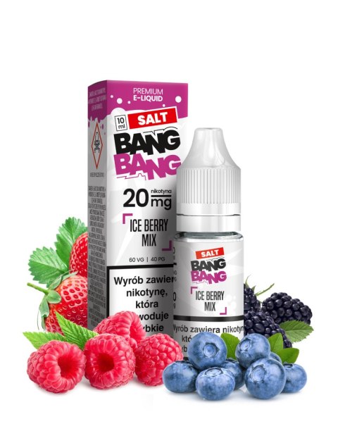 Liquid BANG BANG Salt 20mg - Ice Berry Mix