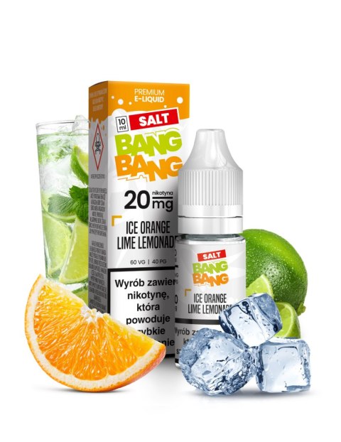 Liquid BANG BANG Salt 20mg - Ice Orange Lime Lemonade