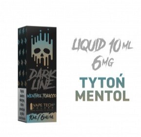 Liquid DARK LINE - Menthol Tobacco 6mg