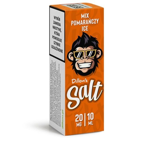 Liquid Dillon's Salt 20mg - Mix Pomarańczy Ice