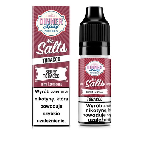 Liquid Dinner Lady Salt 20mg - Berry Tobacco