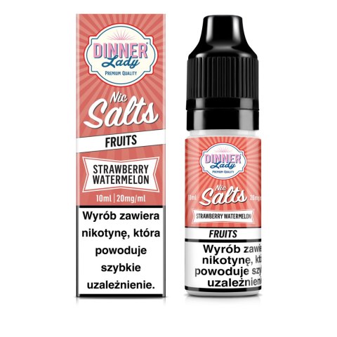 Liquid Dinner Lady Salt 20mg - Strawberry Watermelon