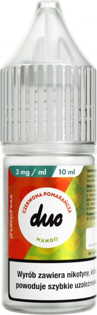 Liquid Duo - Czerwona Pomarańcza Mango 3mg