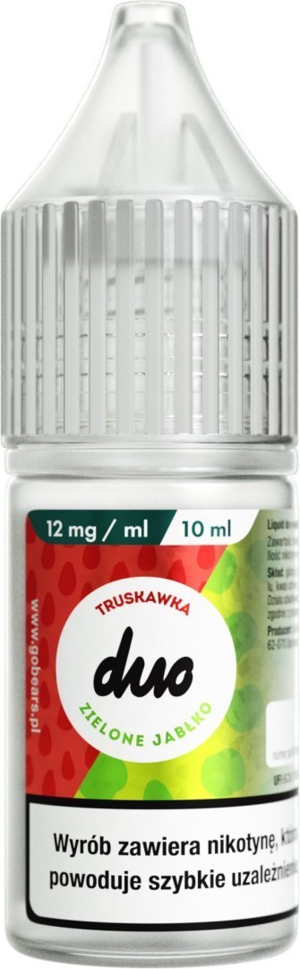 Liquid Duo - Truskawka Zielone Jabłko 12mg