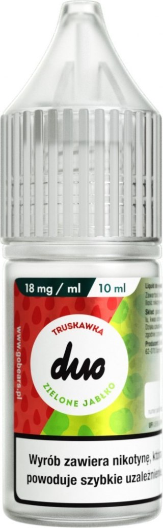 Liquid Duo - Truskawka Zielone Jabłko 18mg