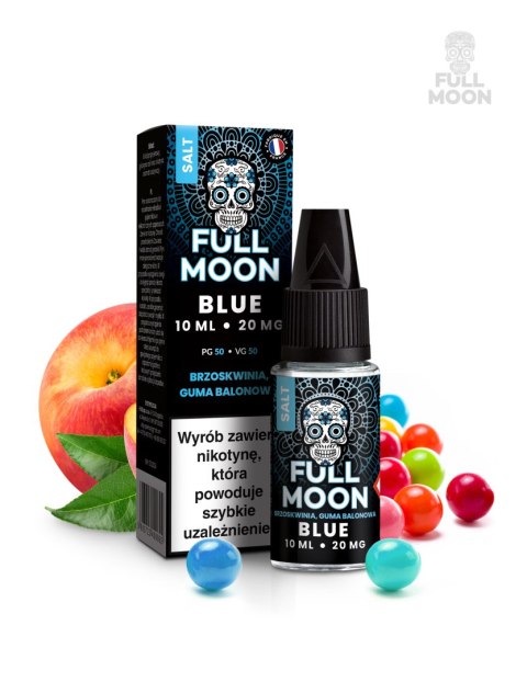 Liquid Full Moon Salt 20mg - BLUE