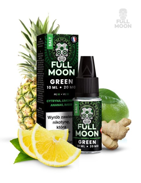 Liquid Full Moon Salt 20mg - GREEN