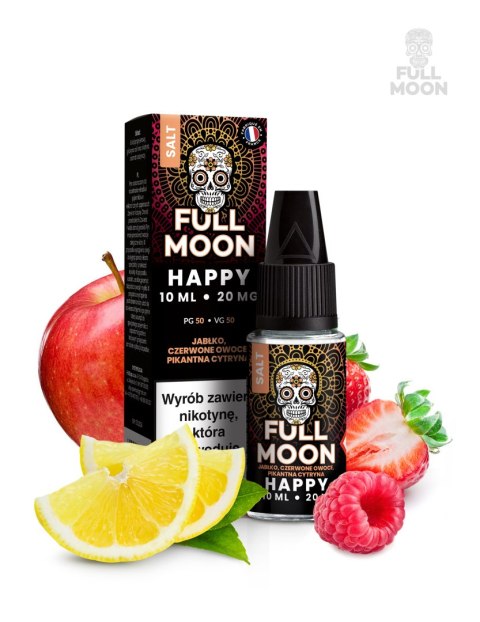 Liquid Full Moon Salt 20mg - HAPPY