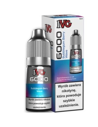 Liquid IVG 6000 Salt 20mg - Bubblegum Berry Wave