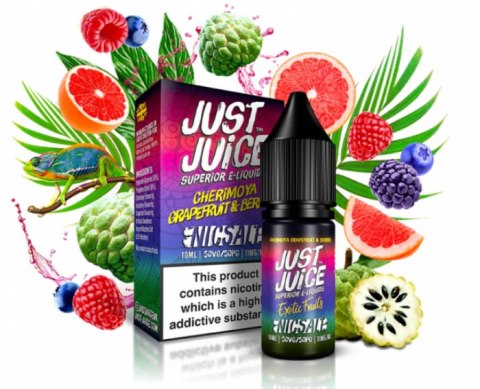 Liquid Just Juice Salt 20mg - Cherimoya Grapefruit & Berries