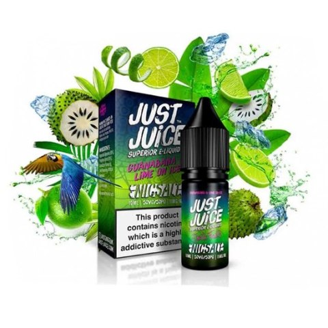 Liquid Just Juice Salt 20mg - Guanabana Ice on Lime