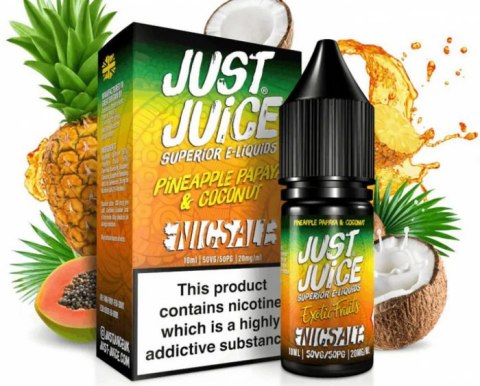 Liquid Just Juice Salt 20mg - Pineapple Papaya Coconut