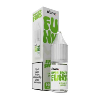 Liquid Klarro Funk Super Salts+ 20mg - Kwaśne Jabłko