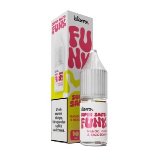 Liquid Klarro Funk Super Salts+ 20mg - Mango Guawa Brzoskwinia