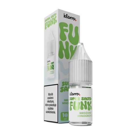 Liquid Klarro Funk Super Salts+ 20mg - Mrożone Winogrono