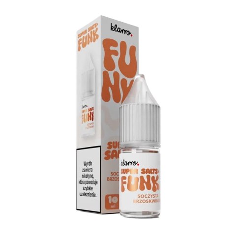 Liquid Klarro Funk Super Salts+ 20mg - Soczysta Brzoskwinia