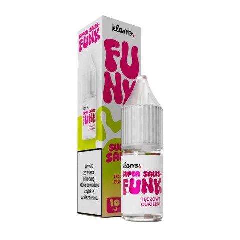 Liquid Klarro Funk Super Salts+ 20mg - Tęczowe Cukierki