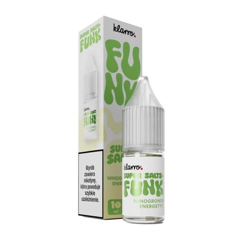 Liquid Klarro Funk Super Salts+ 20mg - Winogronowy Energetyk