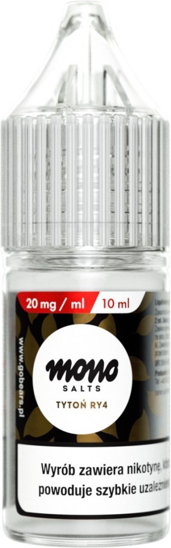 Liquid MONO Salts 20mg - Tytoń RY4