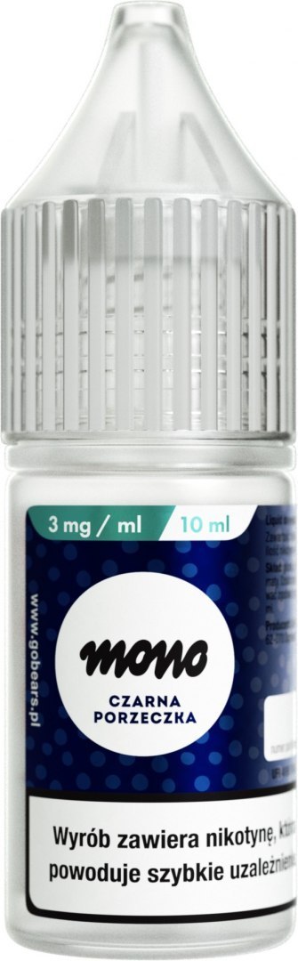 Liquid MONO - Czarna Porzeczka 3mg