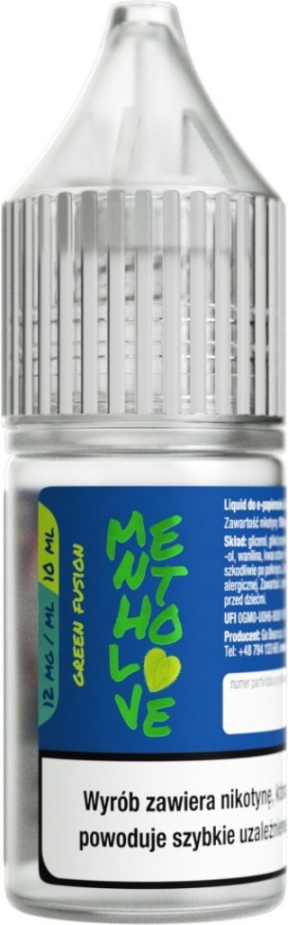 Liquid Mentholove - Green Fusion 12mg