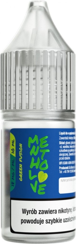 Liquid Mentholove - Green Fusion 18mg