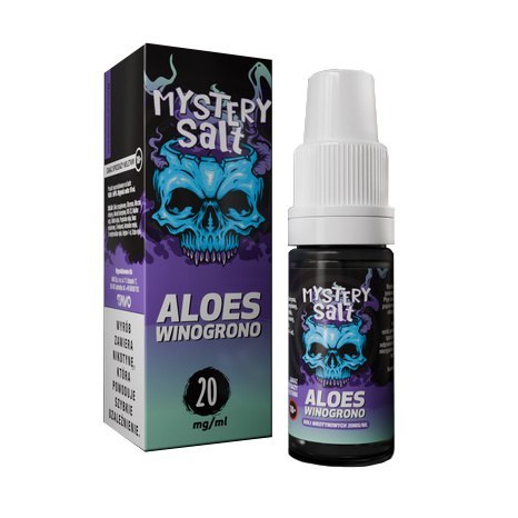 Liquid Mystery Salt 20mg - Aloes Winogrono