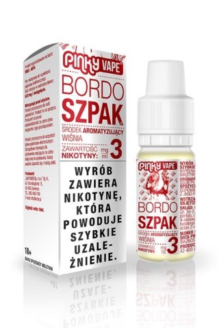 Liquid Pinky Vape - Bordo Szpak 3mg