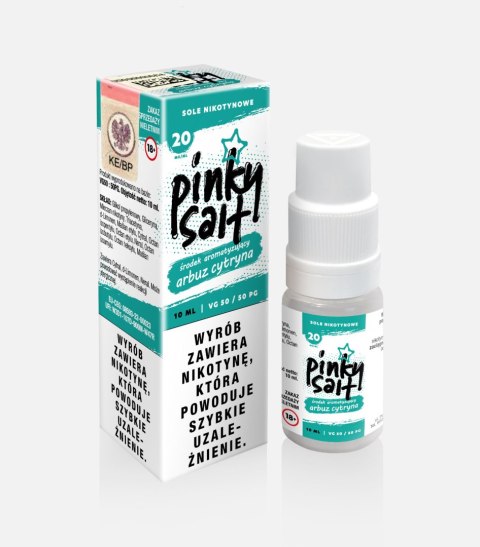 Liquid Pinky Vape Salt 20mg - Arbuz Cytryna