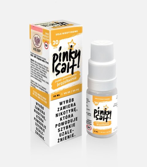 Liquid Pinky Vape Salt 20mg - Brzoskwinia