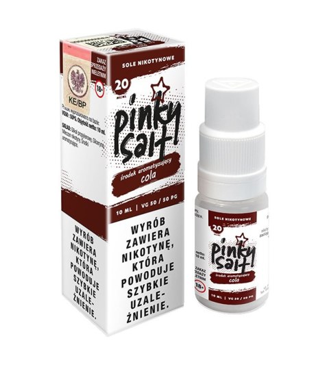 Liquid Pinky Vape Salt 20mg - Cola