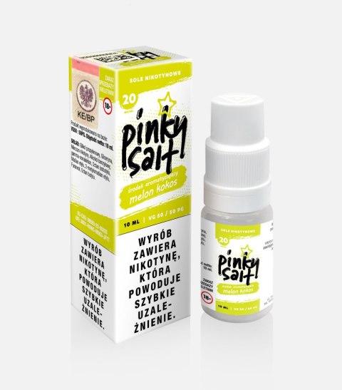 Liquid Pinky Vape Salt 20mg - Melon Kokos