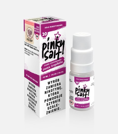 Liquid Pinky Vape Salt 20mg - Owoce Tropikalne