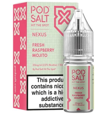 Liquid Pod Salt Nexus 20mg - Fresh Raspberry Mojito