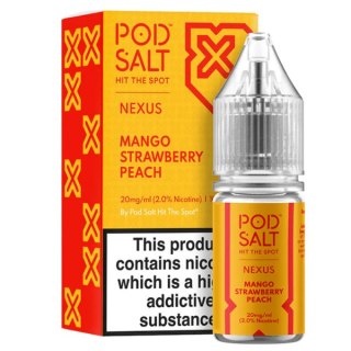 Liquid Pod Salt Nexus 20mg - Mango Strawberry Peach