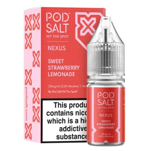 Liquid Pod Salt Nexus 20mg - Sweet Strawberry Lemonade