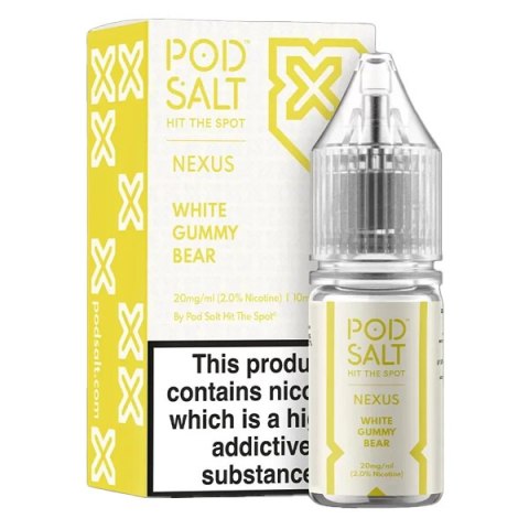 Liquid Pod Salt Nexus 20mg - White Gummy Bear