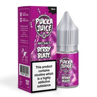 Liquid Pukka Juice Salt 10mg - Berry Blaze