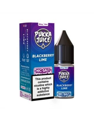 Liquid Pukka Juice Salt 10mg - Blackberry Lime