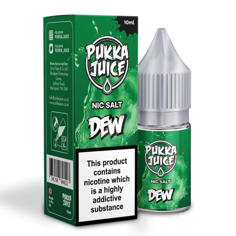 Liquid Pukka Juice Salt 10mg - Dew