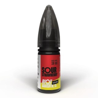 Liquid RIOT Salt 20mg - Sour Strawberry