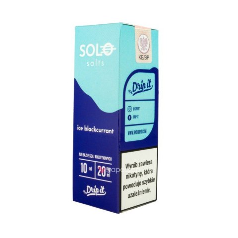 Liquid SOLO Salt 20mg - Ice Blackcurrant