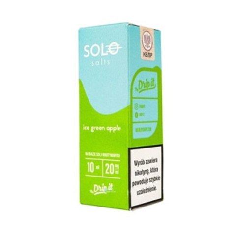 Liquid SOLO Salt 20mg - Ice Green Apple