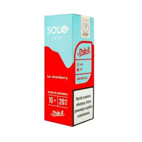 Liquid SOLO Salt 20mg - Ice Strawberry