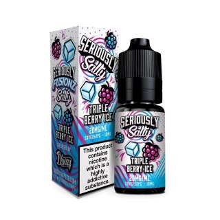 Liquid Seriously Salty 20mg - Triple Berry Ice