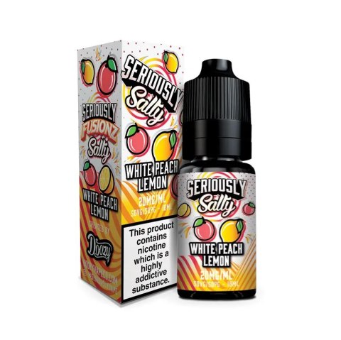 Liquid Seriously Salty 20mg - White Peach Lemon