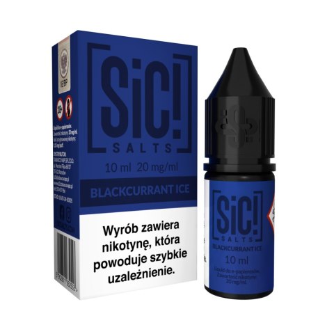 Liquid Sic Salts 20mg - Blackcurrant Ice Liquid Sic Salts 20mg - Blackcurrant Ice