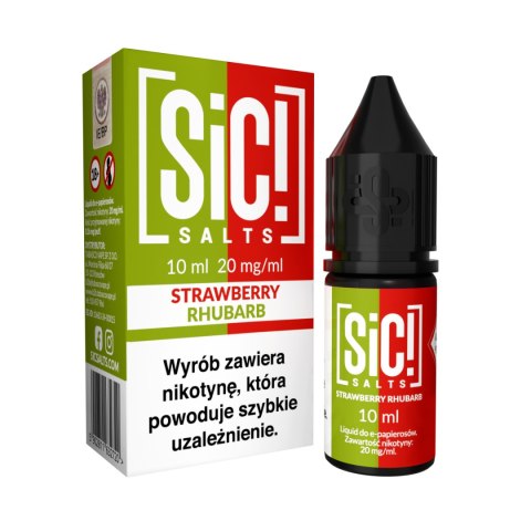 Liquid Sic Salts 20mg - Strawberry Rhubarb