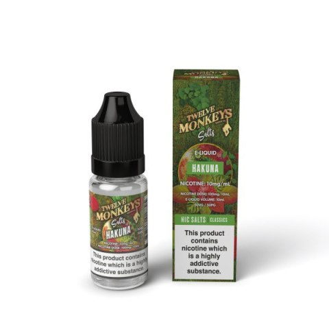 Liquid Twelve Monkeys Salt 20 mg - Hakuna 