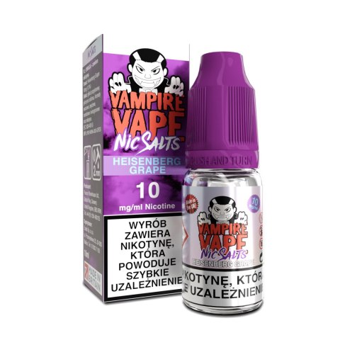 Liquid Vampire Vape Salt 10mg - Heisenberg Grape